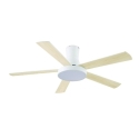 Ventilador techo Habitex VTM50 132 cm LED blanco madera 