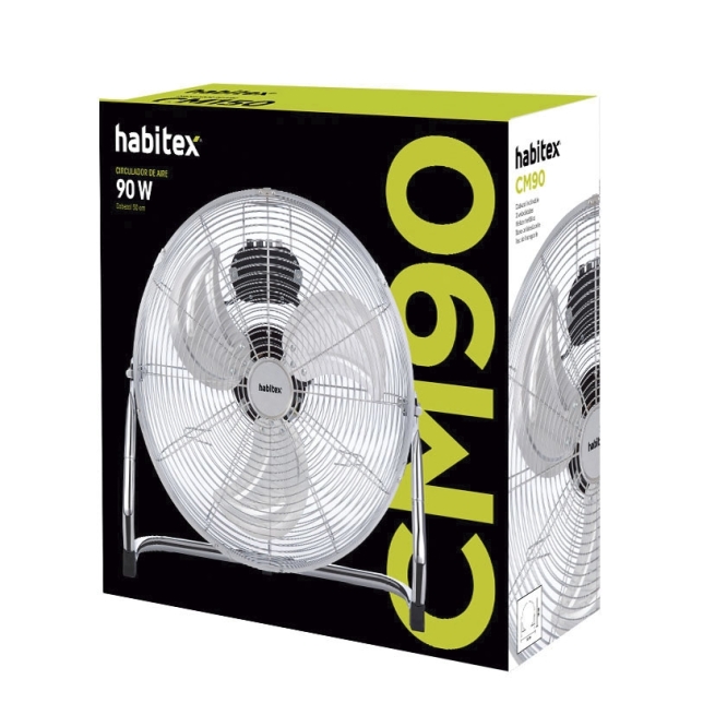 Ventilador circulador aire habitex cm90 90w - Suinplas