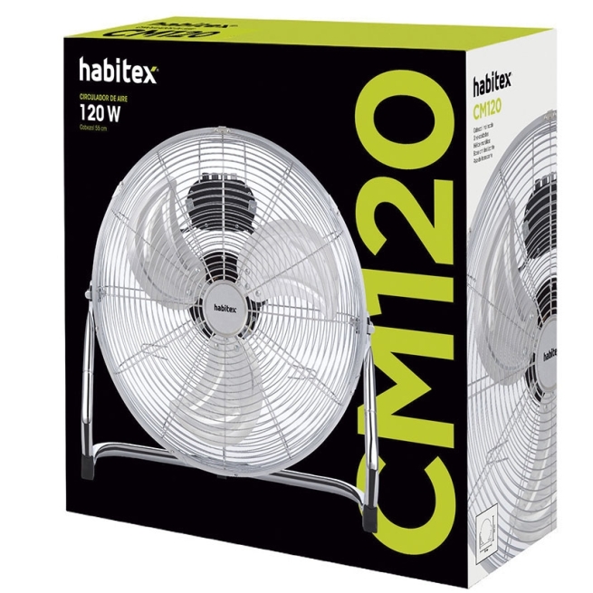 Ventilador circulador aire habitex cm120 120w - Suinplas