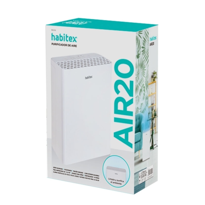 Purificador de aire habitex air20 - Suinplas