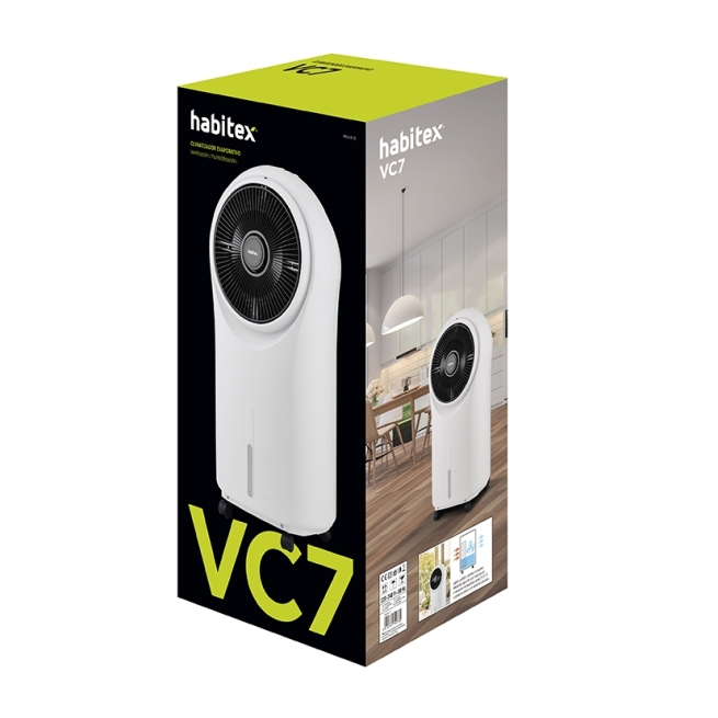 Climatizador evaporativo vc7 habitex - Suinplas