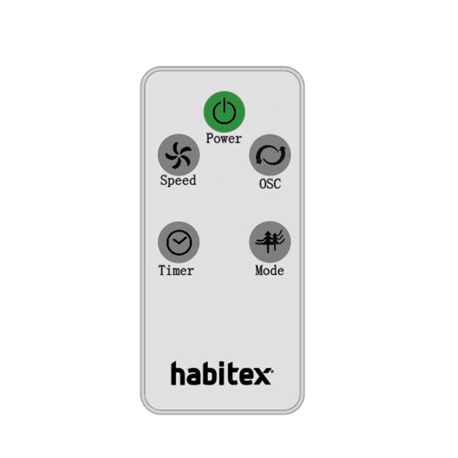 Ventilador de torre habitex vt-60 con mando a distancia -...