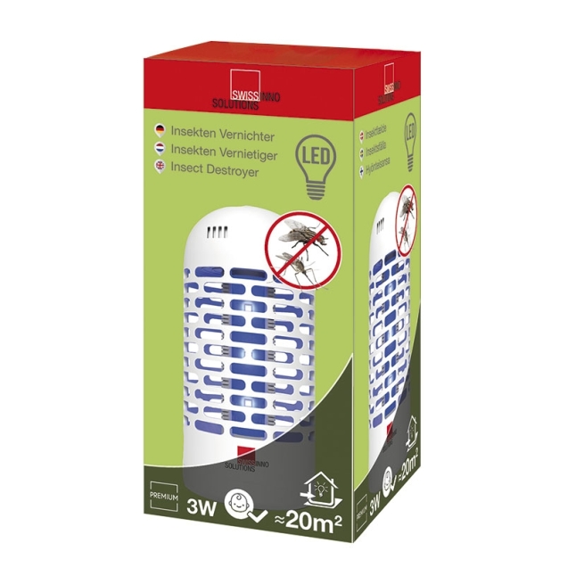 Lámpara Antimosquitos SWISSINNO 3W 