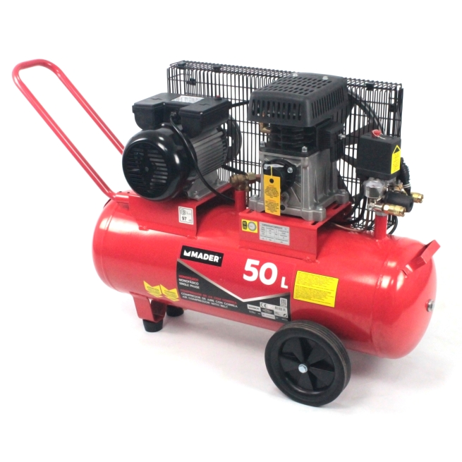 Compresor de aire correa 50l 2.75hp - mader power tools -...