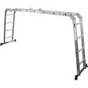 Escalera articulada aluminio 4x4d - mader hardware - Suin...