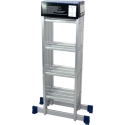 Escalera articulada aluminio 4x4d - mader hardware - Suin...