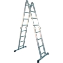 Escalera articulada aluminio 4x4d - mader hardware - Suin...