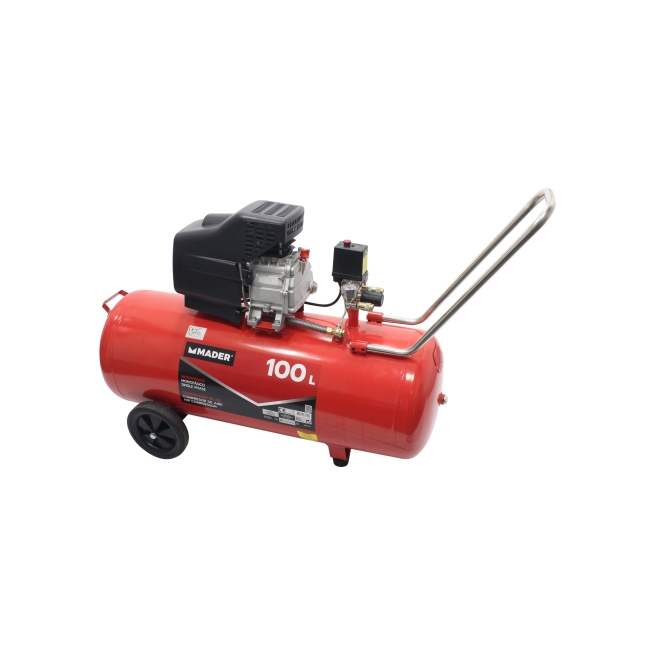 Compresor de aire monobloco 100l 2hp - mader power tools...