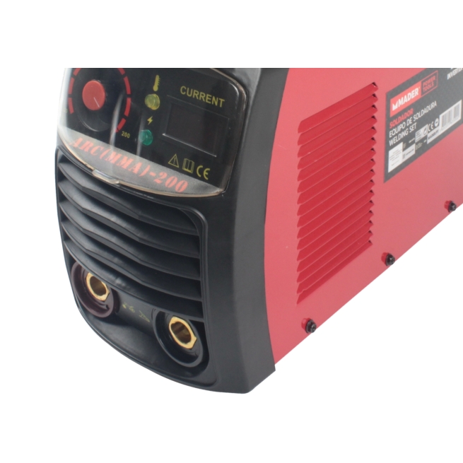 Equipo de soldadura inverter, 200a - mader power tools -...