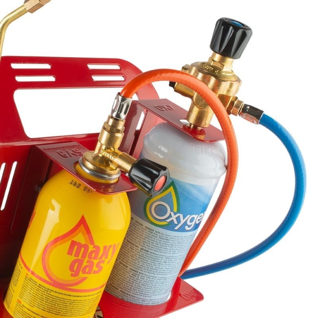 Equipo de soldadura autogena, con regulador profissional,...