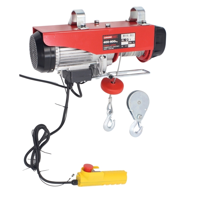 Cabestrante eletrico 400/800kg - mader power tools - Suin...