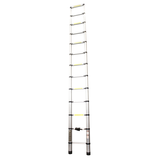 Escalera aluminio, extensible, 3.8m, 12d - mader hardware...