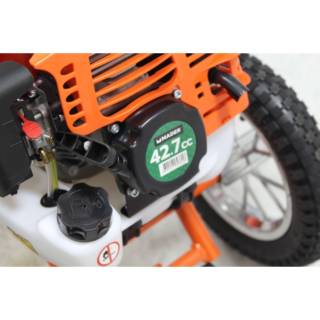 Desbrozadora ruedas, manija simple, 43cc - mader garden t...