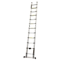 Escalera extensible articulada aluminio, 6+6p, 3.8m - mad...
