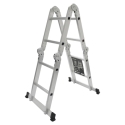 Escalera multiusos articulada aluminio 4x2p - mader hardw...