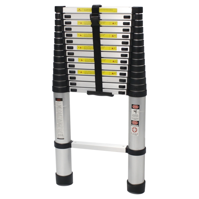 Escalera extensible aluminio 14p 4.4m - mader hardware -...