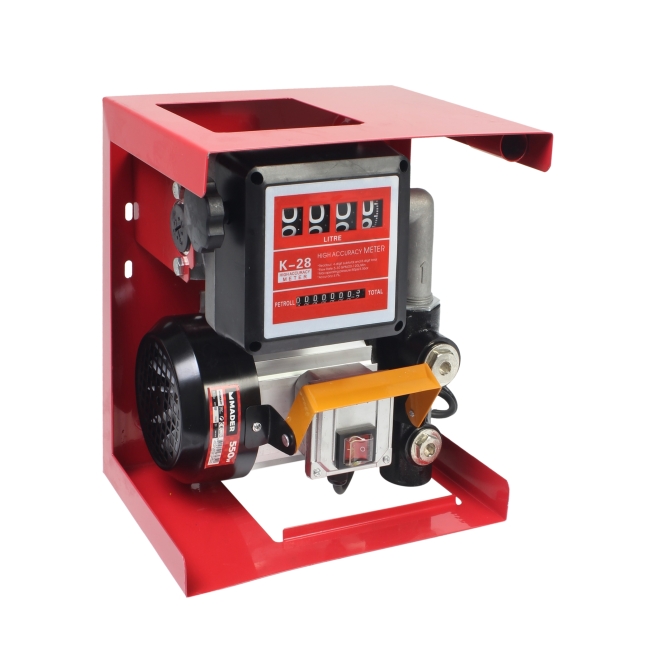Bomba de trasvase diesel 550w contador digital - mader po...