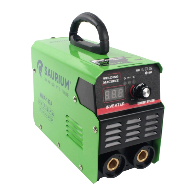 Equipo soldadura inverter 140a - saurium - Suinplas