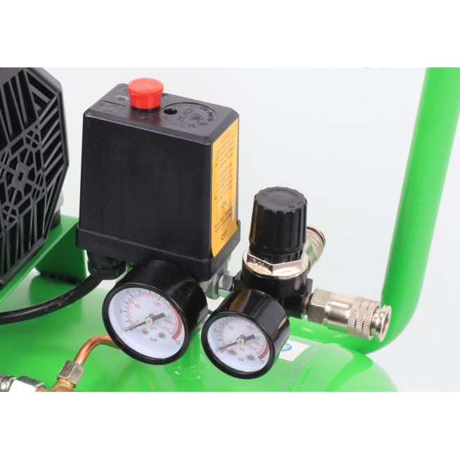 Compresor de aire 50l, 2hp, cabezal doble - saurium - Sui...