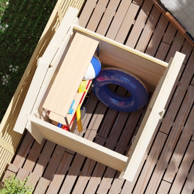 Cobertizo de madera juno 1.6 m2 - Suinplas