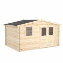 Cobertizo de madera juno 10.1 m2 - Suinplas