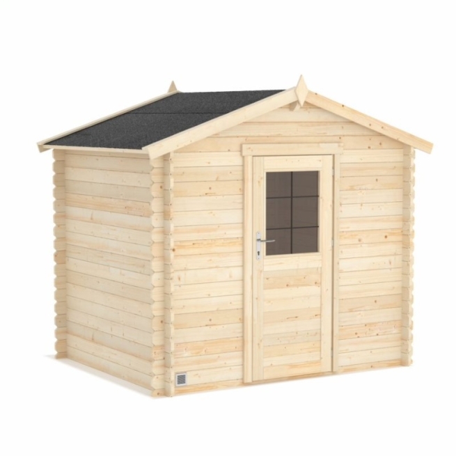 Cobertizo de madera juno 4.0 m2 - Suinplas