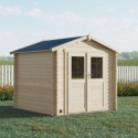 Cobertizo de madera juno 4.9 m2 - Suinplas