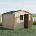 Cobertizo de madera juno 7.4 m2 - Suinplas
