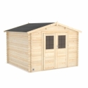 Cobertizo de madera juno 7.4 m2 - Suinplas