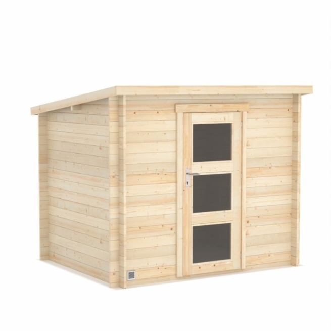 Cobertizo de madera juno modern 6.0 m2 - Suinplas