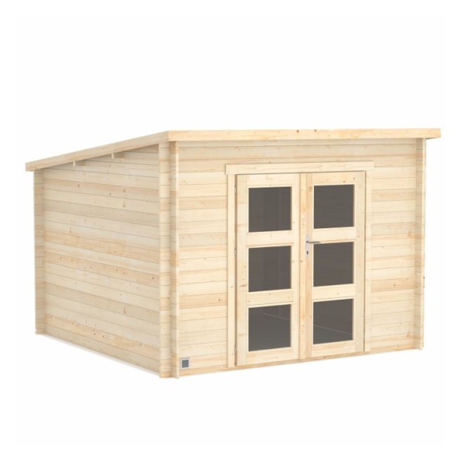 Cobertizo de madera juno modern 7.4 m2 - Suinplas
