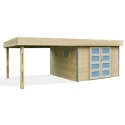 Cobertizo de madera lounj - auvent - Suinplas