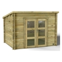 Cobertizo de madera nicia moderne 6.2 m2 - Suinplas
