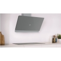 Campana balay pared inclinada 90 cm 840 m3/h cristal gris...