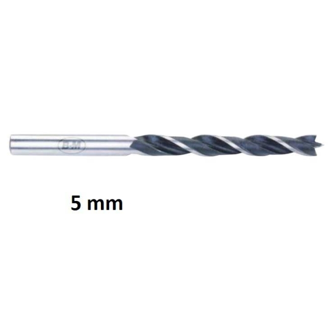 Broca cil para madera 5mm - Suinplas