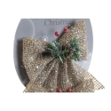 Navidad lazo set 2 jute nevado     - Suinplas