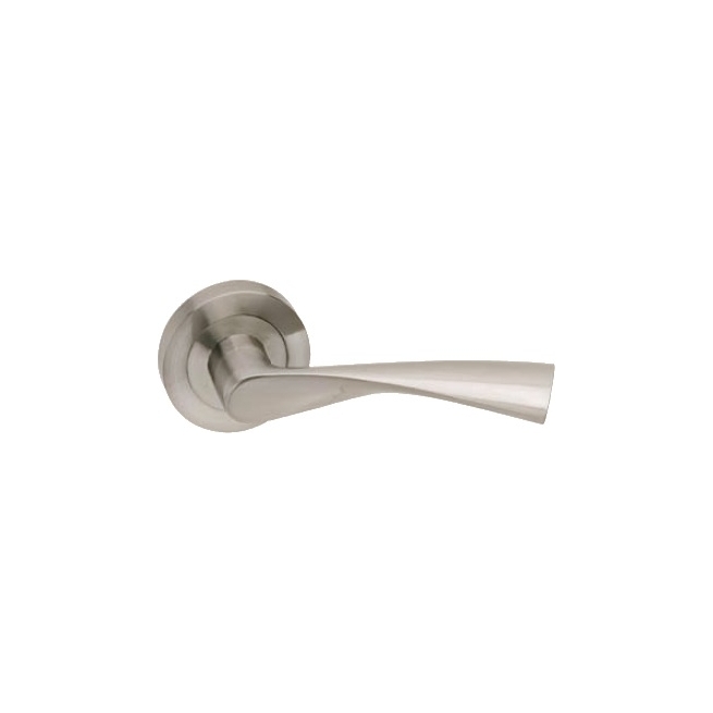 Manivela roseta jgo  610-5001 niquel satinado - Suinplas