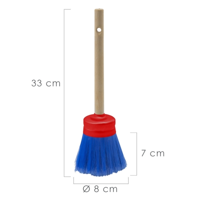 Brocha campir  encalar cerda azul 10 - Suinplas