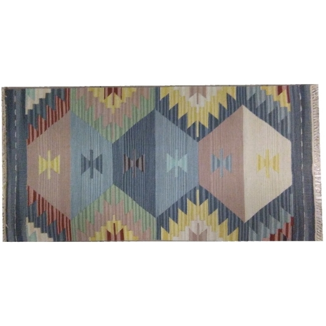 Alfombra kilin 70x140 multi     - Suinplas