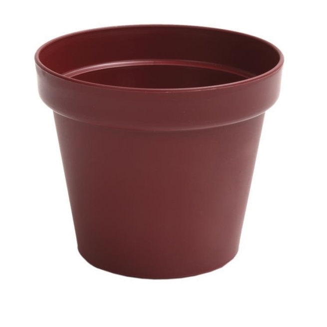 Maceta altea pvc 19cm borgoña    - Suinplas