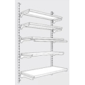 Guia doble gris 96cm - Suinplas