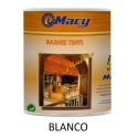 Barniz tinte  satinado diluyente 125ml blanco - Suinplas