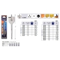 Broca plana madera bmpb 12mm blister - Suinplas