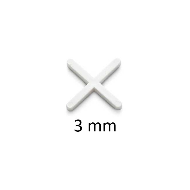 Cruceta para juntas 3mm - Suinplas