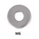 Arandela ancha m6 16ud  - Suinplas