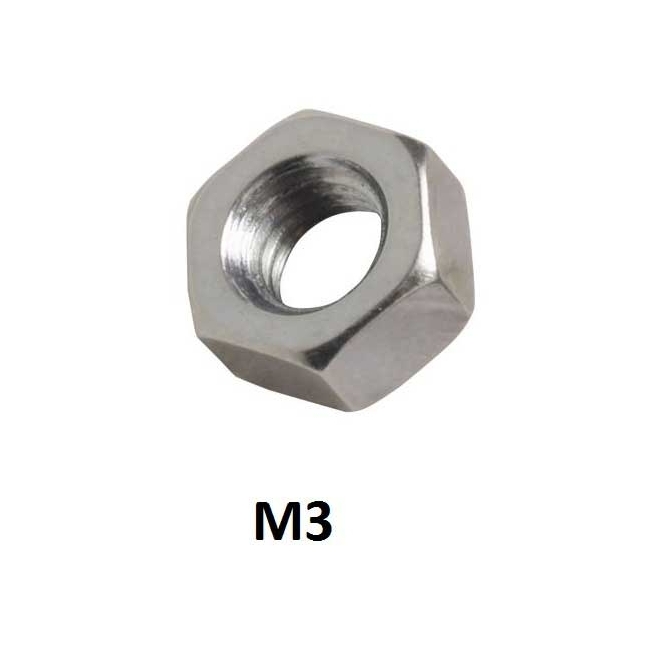 Tuerca hexagonal m3 71ud - Suinplas