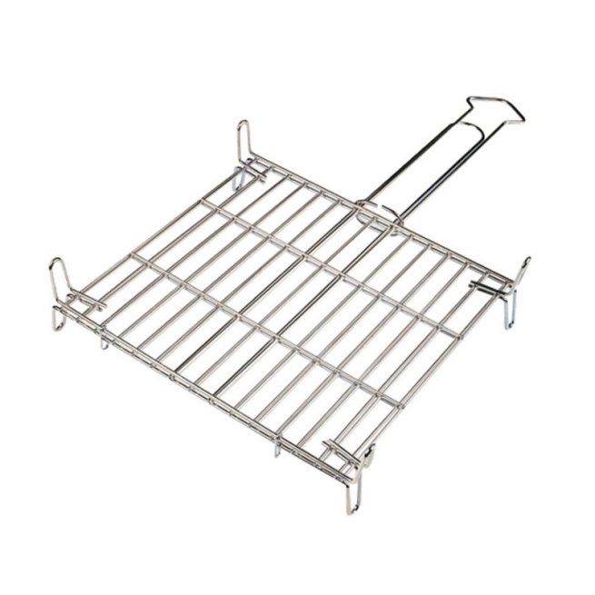 Parrilla de asar doble de 40x40 - Suinplas