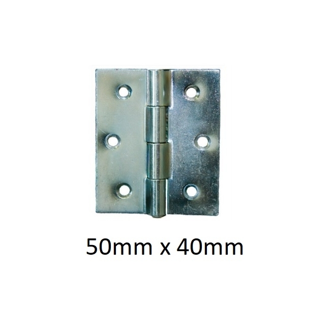Bisagra fuerte zincado 50 mm x 40mm - Suinplas