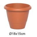 Maceta gardenia 18x15cm  ref.509082  - Suinplas