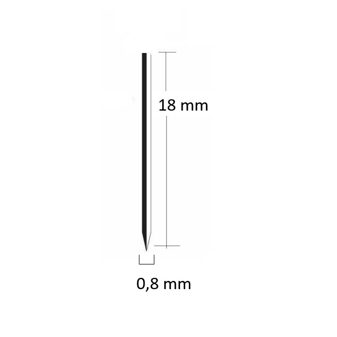 Clavos para clavadora neumatica mini pins 18-08 20000ud c...